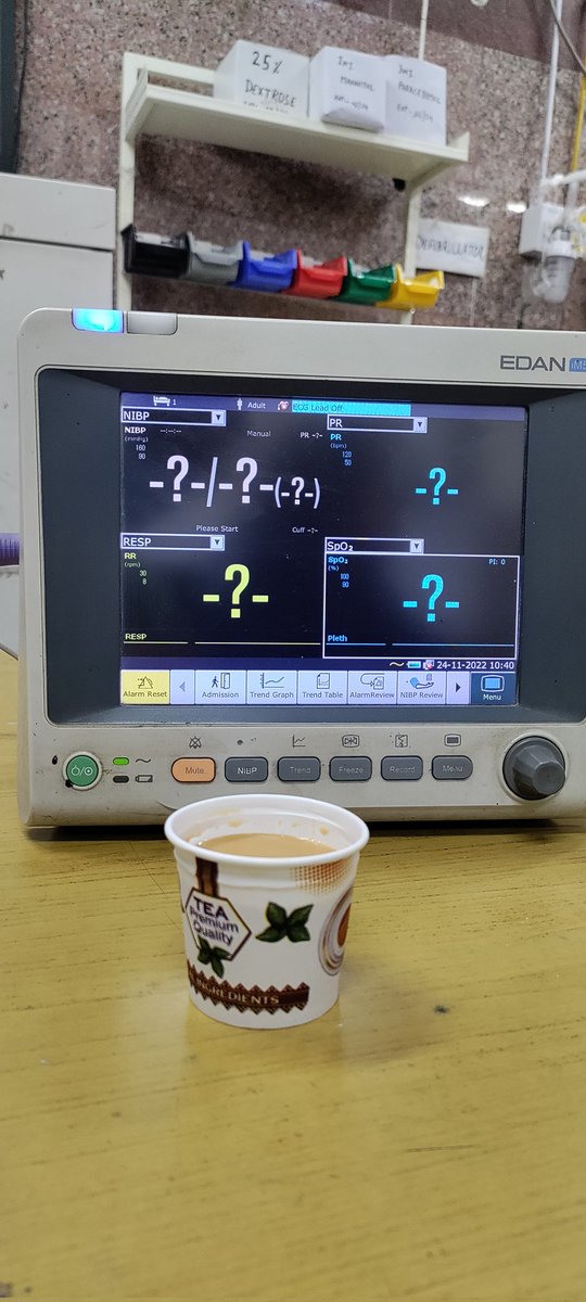 theadhddoctor's tweet photo. Medicine - incomplete without chai when the patient load is low (don't wanna jinx it tho) #MedTwitter https://t.co/UZiQSicTcf