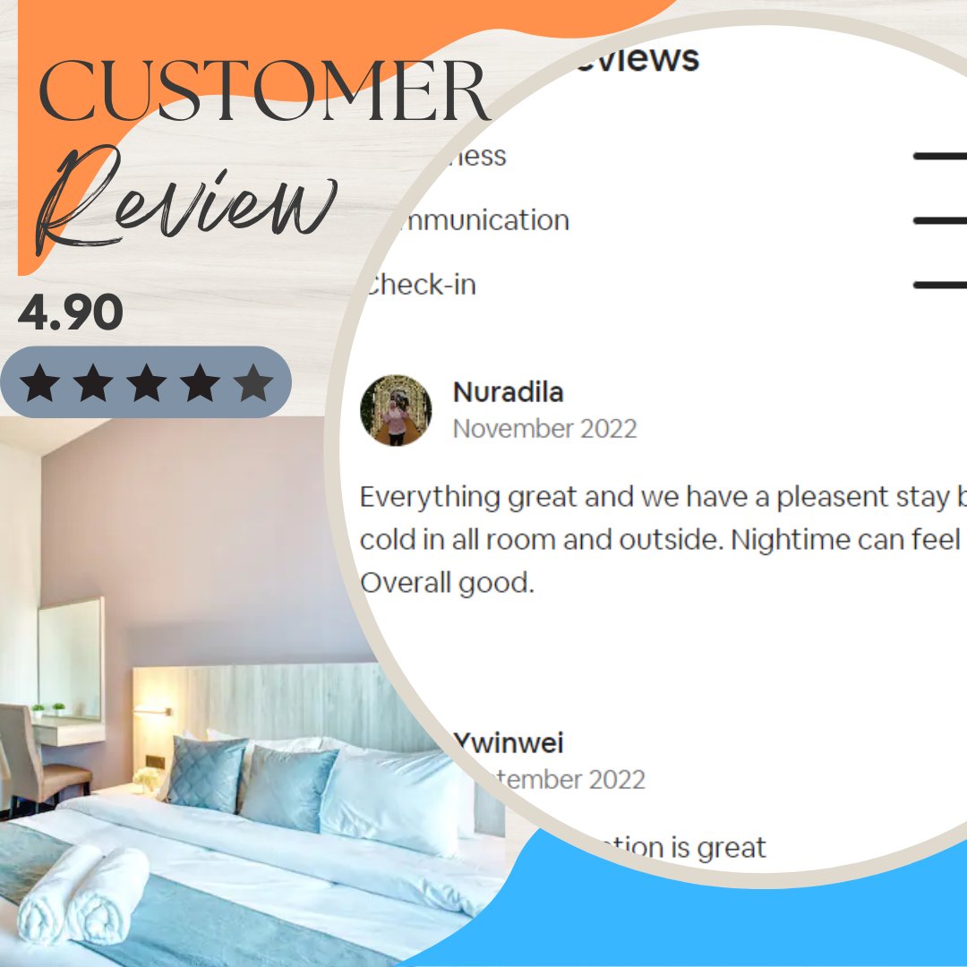 MyRehat's tweet photo. Hii, thank you uolls for staying at MyRehat's Accommodations ✨🤩🥰
Thanks also for the #review 🤭
.
Please use the link below to make your reservation.
https://t.co/2U4J7vfxU5

#review #opusresidence #ratu #airbnbkualalumpur #jalantallala #homedecor #malaysianfoodie #bookednow https://t.co/CPopR64NTu