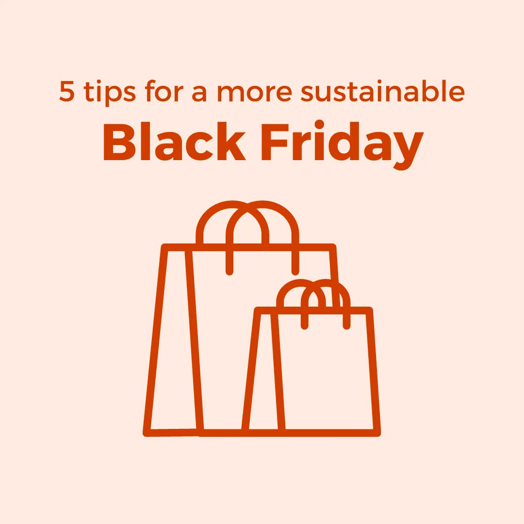 Tomorrow is Black Friday and if you haven't already been hit in all directions with advertising, you probably will be soon 😞

Here are our top 5 tips for keeping your cool and being a conscious consumer amidst it all: sustaintrust.org.nz/blog/black-fri…
