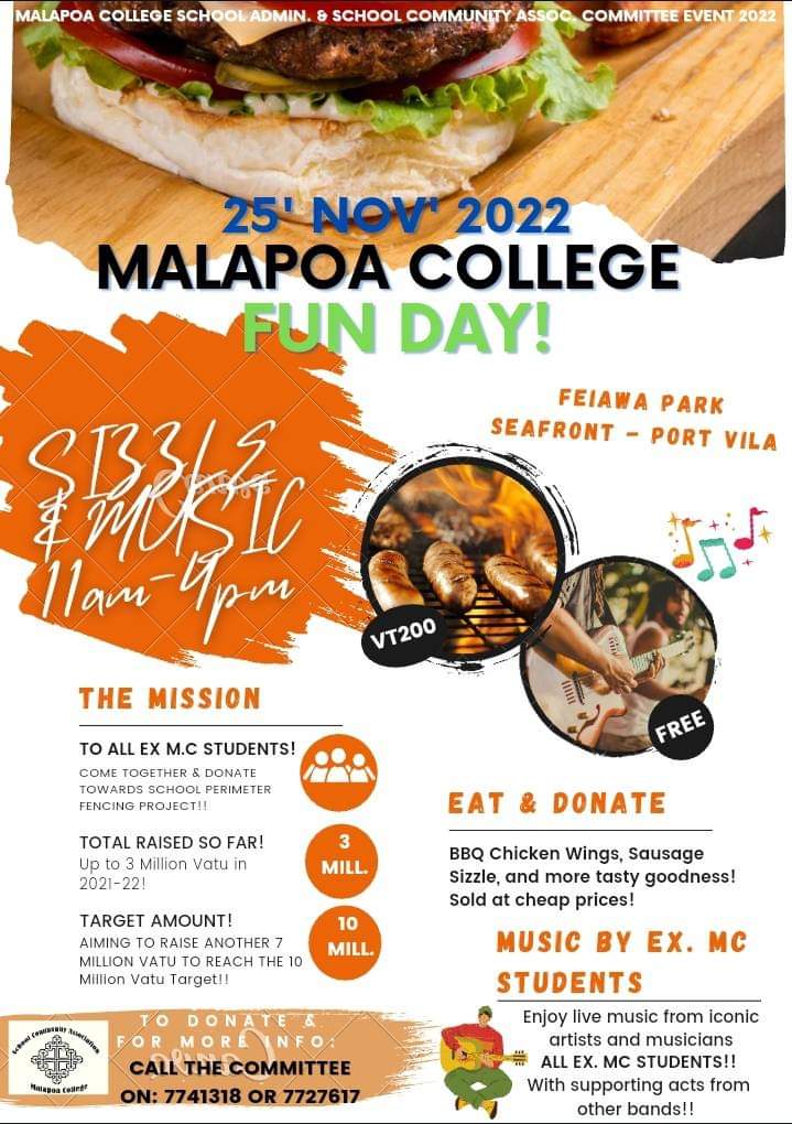 VanuatuTimes's tweet photo. Malapoa College Fun Day! – Wotz On Vanuatu https://t.co/YSaZlU5ioN https://t.co/tYX9mOlMS8