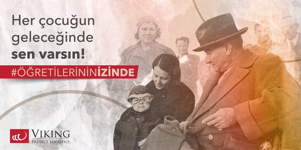 Başöğretmenimiz Mustafa Kemal Atatürk'ün fikirlerinin ışığında geleceğimizi aydınlatan tüm kıymetli öğretmenlerimize minnettarız. Gelecek; #Öğretilerininİzinde giden nesillerle umut dolu! 

#ÖğretmenlerGünü #Atatürk #VPL #VikingProjectLogistics