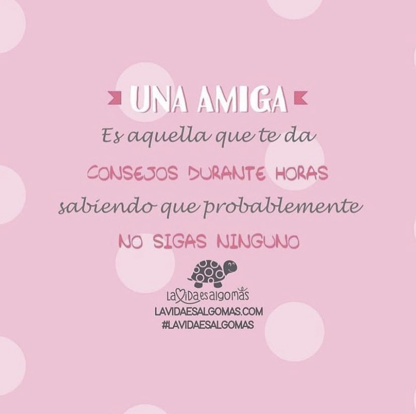 lavidaesalgomas's tweet photo. A veces ocurre 🙃🙃🙃
¿A qué gran Amiga le dedicas esta frase? 👯♀️
#amigaslocas #amigasparasiempre #grandesamigas #amigasgeniales #amigas https://t.co/xPU9quW9Ma