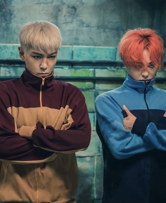 jas_k07's tweet photo. Asahi and Yoshi give oof TOP and GD vibes here https://t.co/BHIa9mGEC7