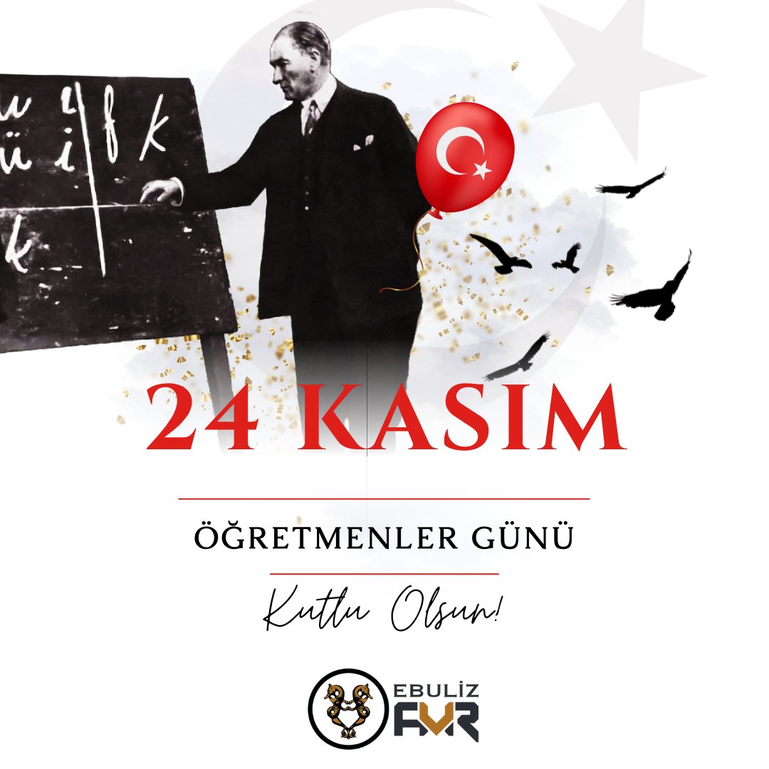 “Öğretmenler! Yeni nesil sizin eseriniz olacaktır.” M. Kemal Atatürk

Tüm öğretmenlerimizin öğretmenler gününü kutluyoruz! 💐

#24kasım #24kasımöğretmenlergünü #öğretmenlergünü