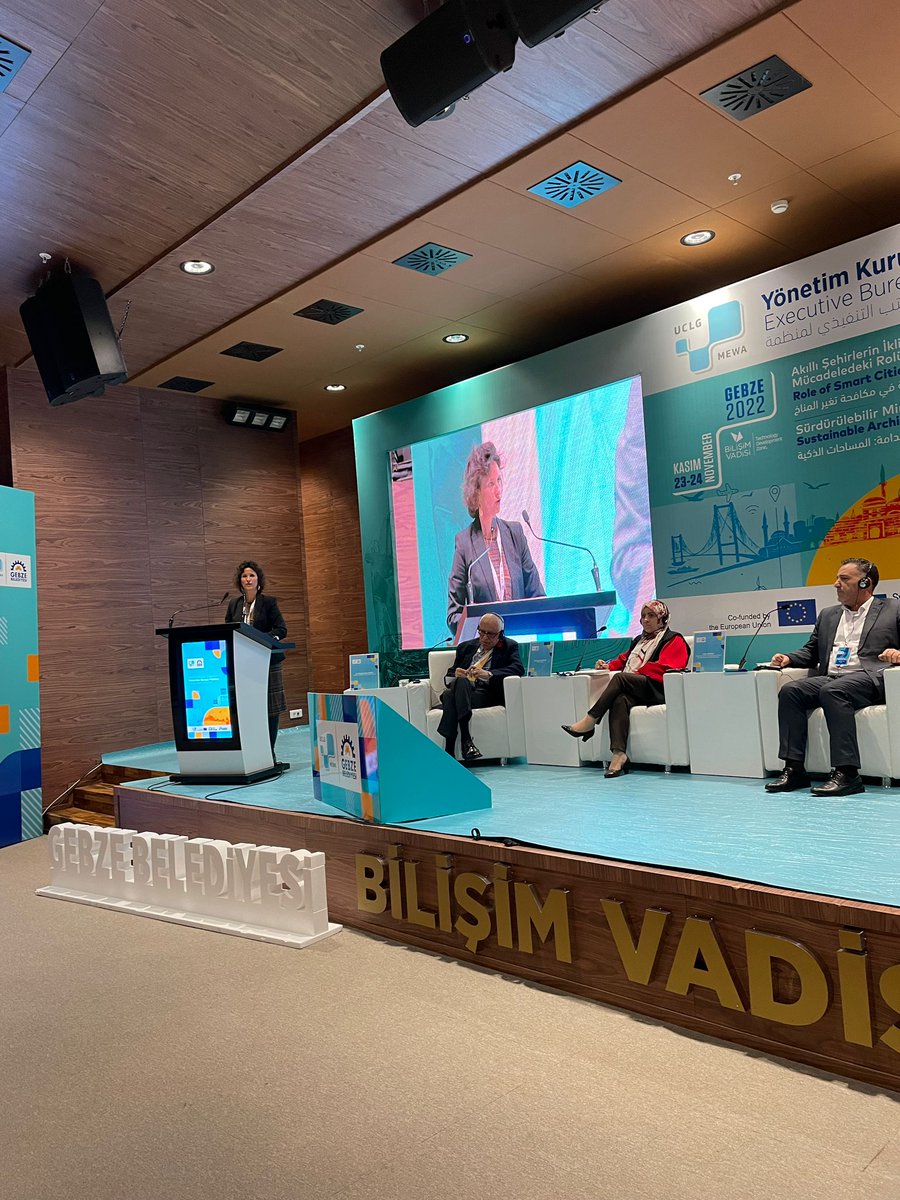 development_rt's tweet image. RT @UCLGMEWAorg: RT @MEWA_Smart: Veronica Ramirez del Valle, from Smart City Cluster is now speaking! Our cities have a long way to become really smart and local governments have a very important on this missions towards sustainable architecture. #smartc…