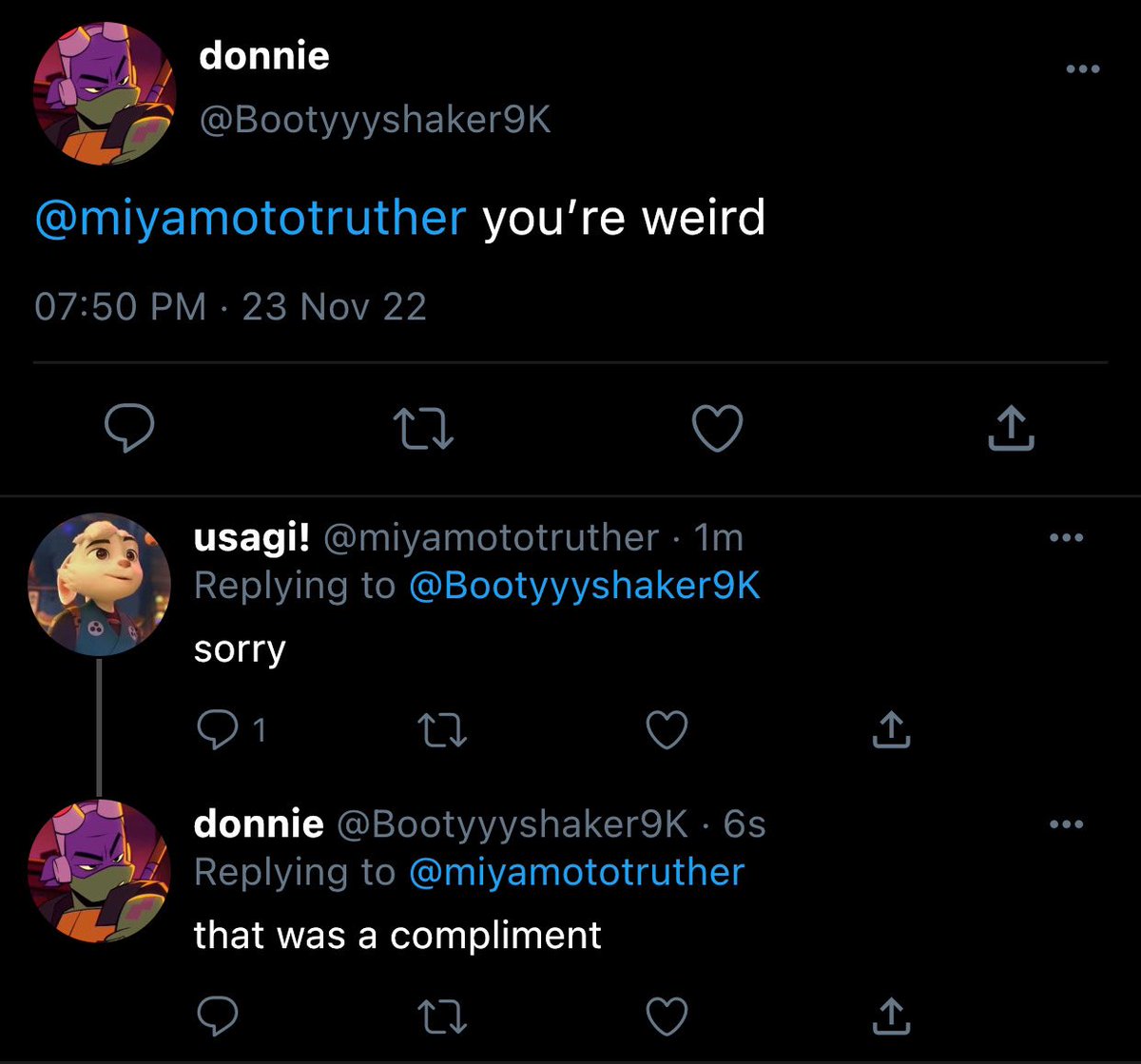 incorrectrise's tweet photo. flirting? - 🦕 https://t.co/rmbtaAFKdL