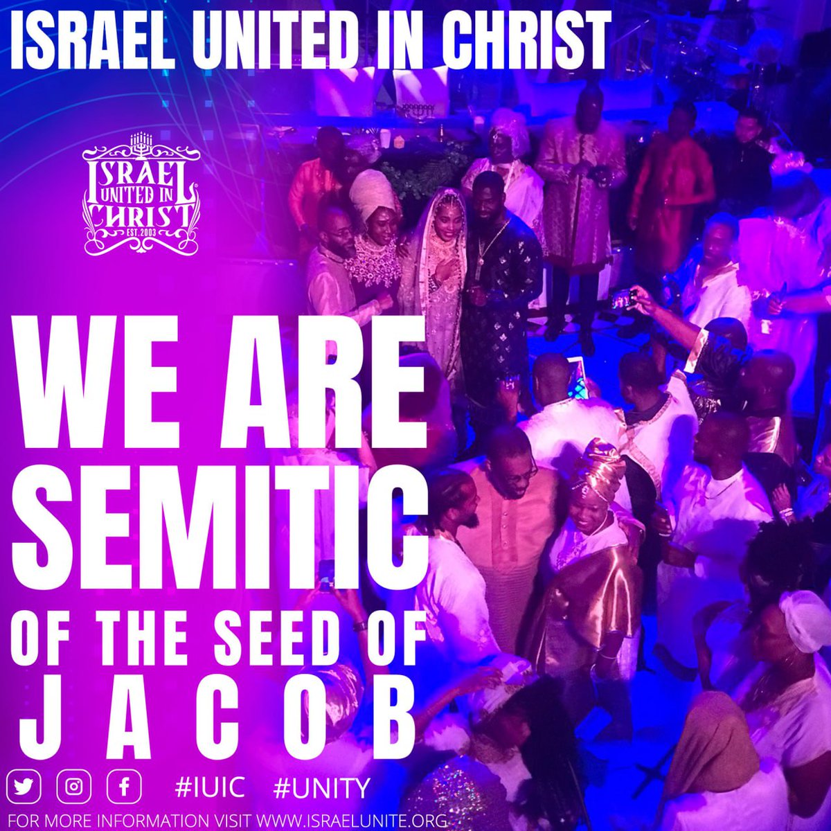 Psalms 133:1
Behold, how good and how pleasant it is for brethren to dwell together in unity!

Visit our website here
solo.to/unitedinchrist

youtube.com/@iuicintheclas…

#IUIC #IsraelUnitedInChrist #TheProphetsAreBack #Blacks #Hispanic #NativeAmericans #GODSArmy #Israelite #Truth