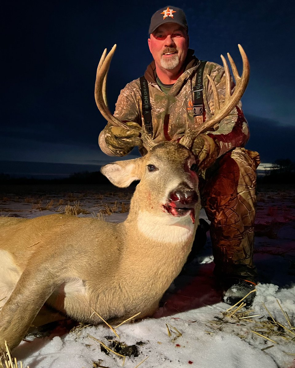 What a way to end White tail ‘22 season. #lastnightmagic