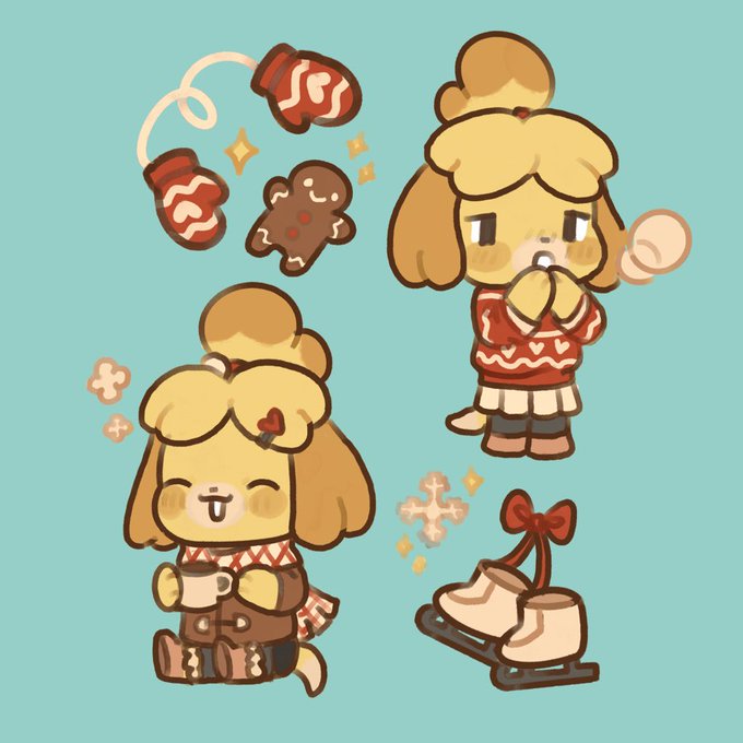 「isabelle (animal crossing)」Fan Art(Latest｜RT&Fav:50)