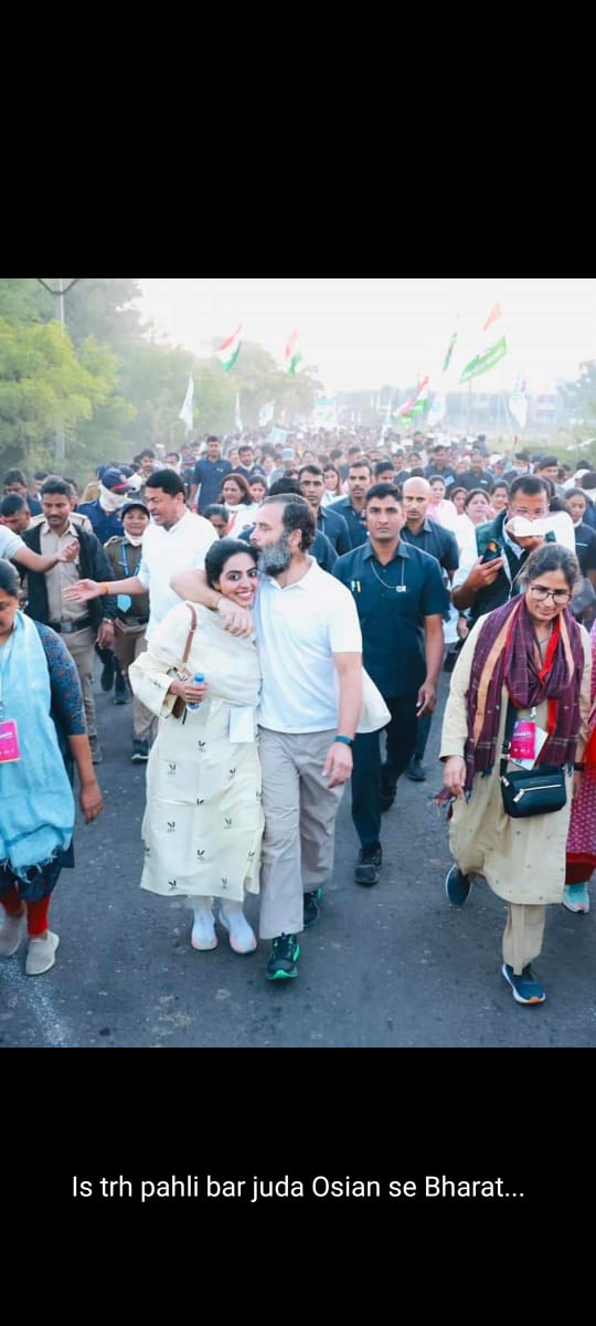 TikamChandCho12's tweet photo. यह भारत जोड़ो यात्रा है?
यही कांग्रेस की संस्कृति है
क्या यह सड़क पर ब्रह्मचर्यत्व टेस्ट हो रहा है?
बेशर्मी की भी एक सीमा होती
ऐसे लोग सत्ता में आ गए तो आपको दिन दहाड़े ऐसे ही नजारे देखने को मिलेंगे
2014 से पहिले देश मे ऐसा ही विकास हुआ होगा
      शर्म शर्म शर्म 😊😊😊 https://t.co/i9VJ3EUwGg