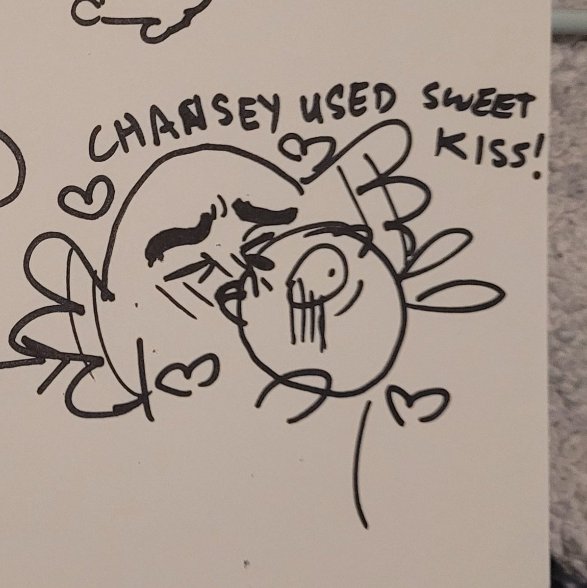 BeauxDoodles's tweet photo. I doodle when I play pokemon games! Chansey knowing sweet kiss is even weirder when u think about it XD https://t.co/SGSGuCK0vD