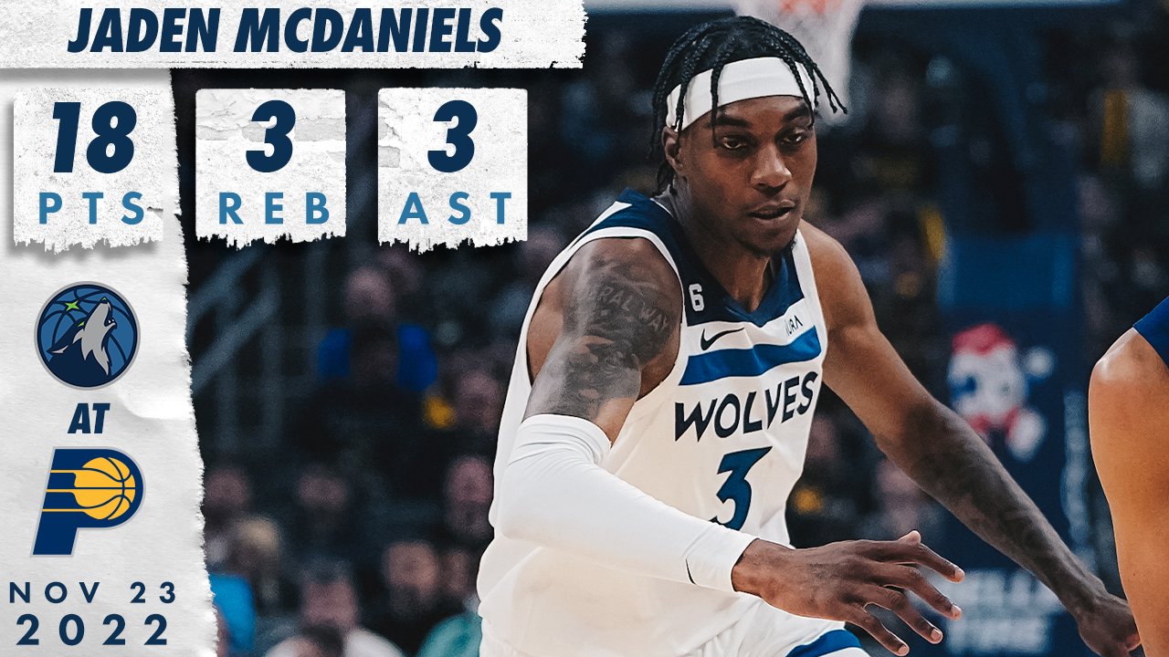 Minnesota Timberwolves on X: 🌟 𝙅𝙖𝙙𝙚𝙣 𝙈𝙘𝘿𝙖𝙣𝙞𝙚𝙡𝙨