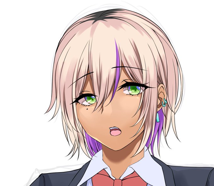 比較的良く描けたさっきの子。完成絵がなーんもねえ 