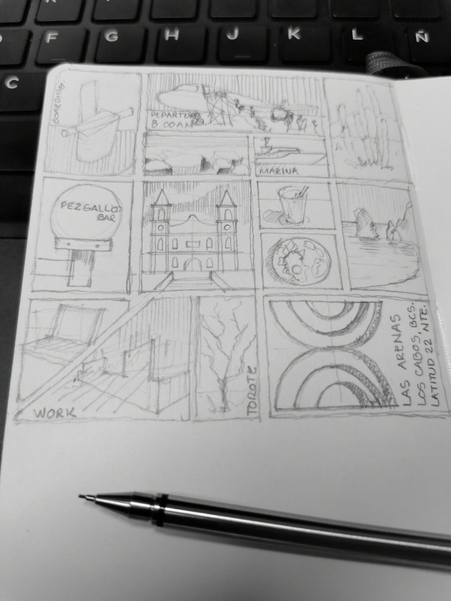 EL_HAUSER's tweet photo. #cronicadeviaje primera visita de obra a proyecto #lasarenas #loscabos #BajaCalifornia @landa_arqs #sketchbook #sketch #procesodeobra #drawing #draw https://t.co/URpKierY46