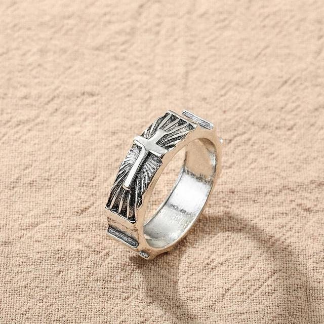 VishnuHurda's tweet photo. Religious Handmade Ring for Men, Jesus Symbol Cluster Statement Silver Ring, Best Gift for Boyfriend, Gift for Him https://t.co/MNQO8ZzlQL