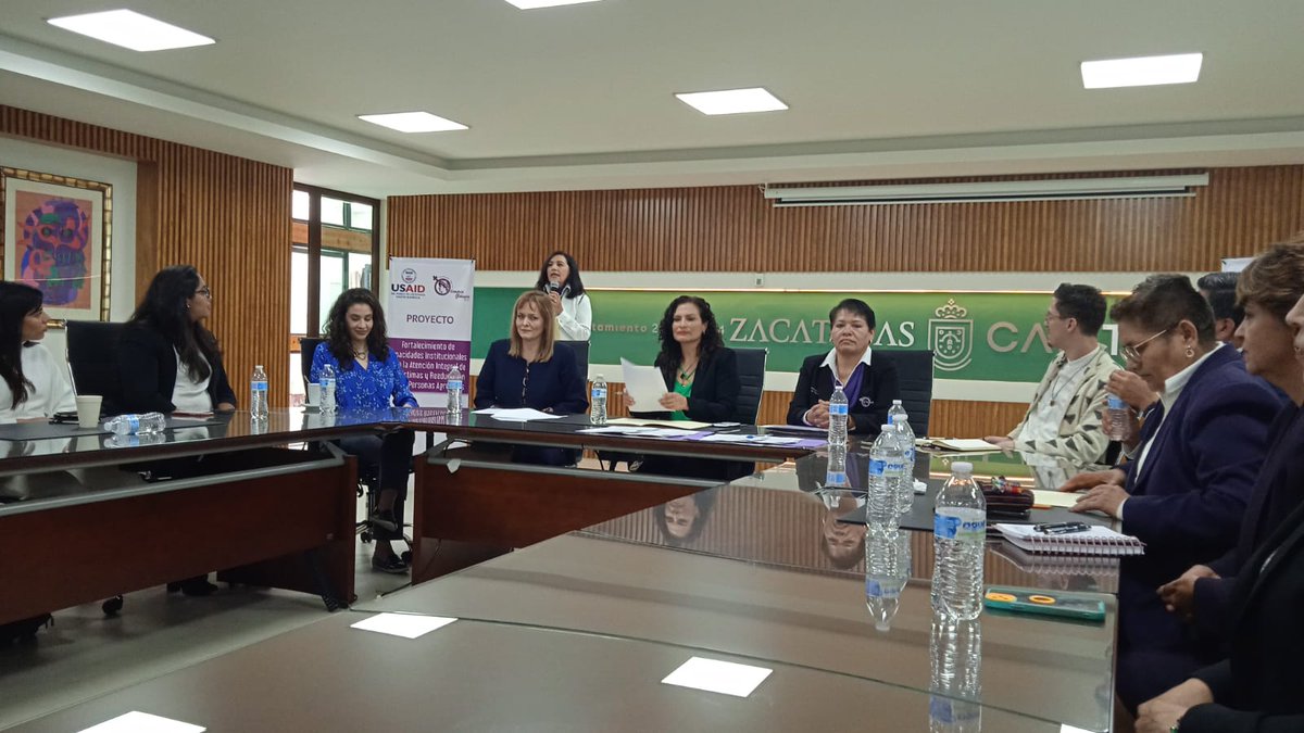 GougesAc's tweet image. Firma de Convenio de colaboración entre la  Coordinación Feminista Olimpia de Gouges y @AyuntamientoZac, para la realización del proyecto denominado “Fortalecimiento de Capacidades Institucionales para la Atención Integral de las Víctimas y reeducación de las Personas Agresoras”.