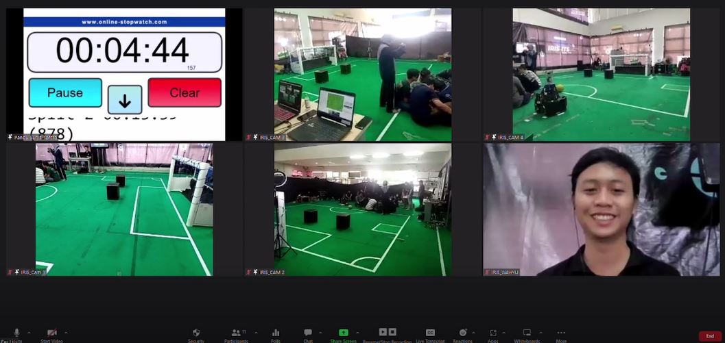 RoboCupAP's tweet image. 𝗥𝗖𝗔𝗣 𝟮𝟬𝟮𝟮 𝗠𝗶𝗱𝗱𝗹𝗲 𝗦𝗶𝘇𝗲 𝗟𝗲𝗮𝗴𝘂𝗲 (𝗠𝗦𝗟)
Congratulations to Team IRIS from Institut Teknologi Sepuluh Nopember, @its_campus
RCAP 2022 @robocup_org Middle Size League (MSL) Open Challenge from #Indonesia!
#soccer #robotsoccer #robocupsoccer #MSL #ai #tesla