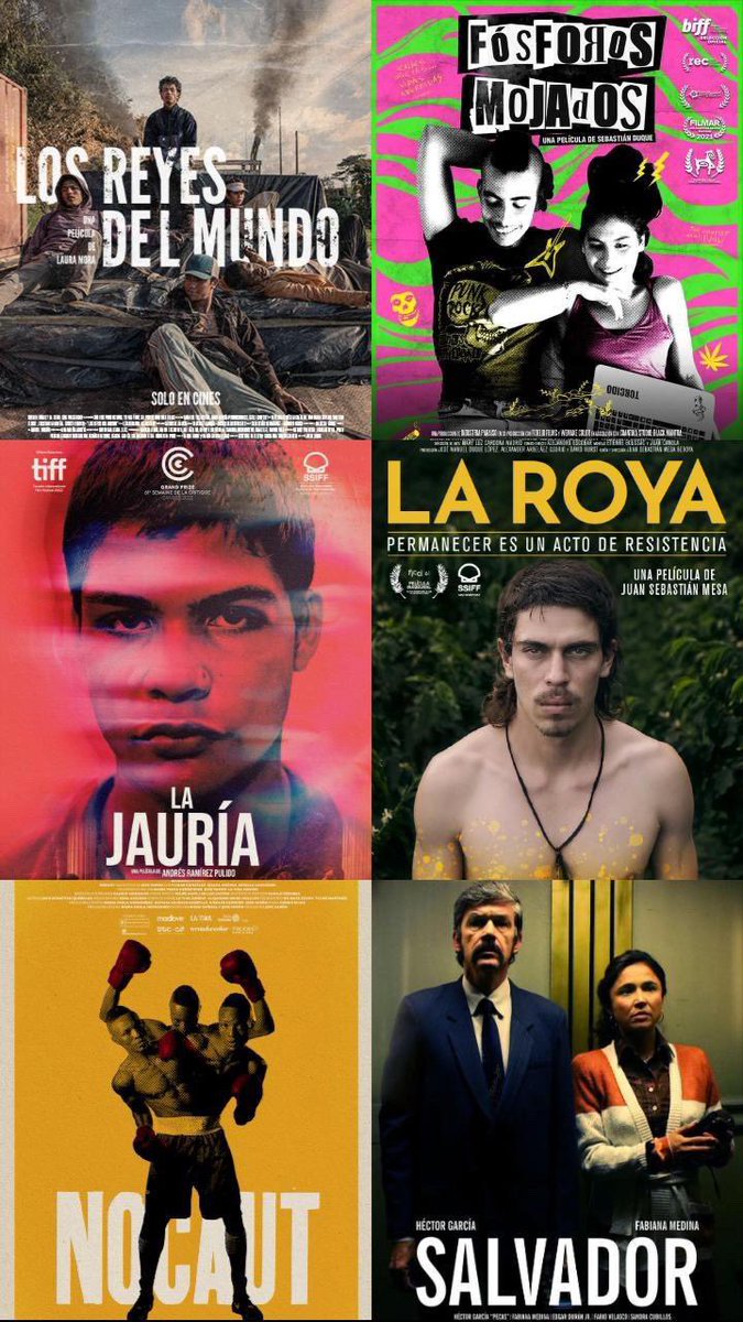 Hoy andan burlándose de la cantidad de películas colombianas estrenadas.
Me quedo con este cartel y la solidaridad que nos dejo este momento.
Sencillo reírnos cuando olvidamos que pasamos por más de un año con las salas cerradas. 
Yo preferiré siempre el cariño 🫶 amis🥰