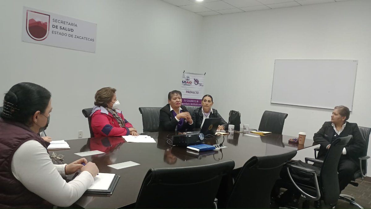 GougesAc's tweet image. Presentación del proyecto “Fortalecimiento de Capacidades Institucionales para la Atención Integral de las Víctimas y reeducación de las Personas Agresoras” ante autoridades de el Centro Estatal de Prevención y Atención de la Violencia Familiar y de Género de Zacatecas.