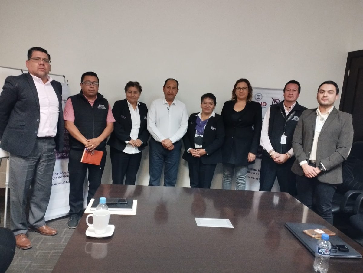 GougesAc's tweet image. Presentación del proyecto “Fortalecimiento de Capacidades Institucionales para la Atención Integral de las Víctimas y reeducación de las Personas Agresoras” ante autoridades del Instituto de la Defensoría Pública del Estado de Zacatecas.