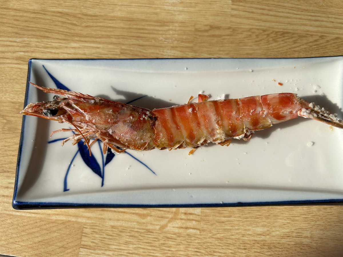 Sweet_Lab24's tweet image. 海老づくし🦐
カワハギのお造り
＃豊浜