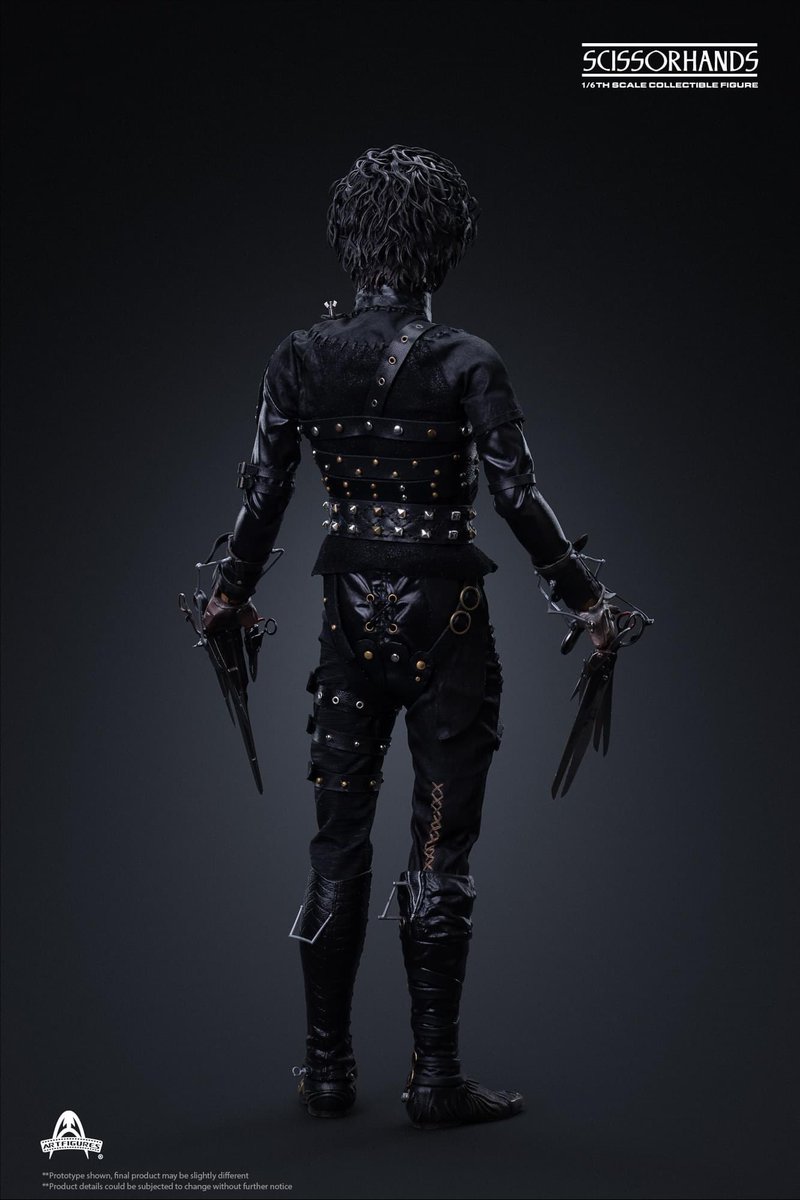 I__Love__Heroes's tweet photo. 1/6 Scale AF-029 
Scissorhands
#ArtFigures https://t.co/f8HNaeuClh