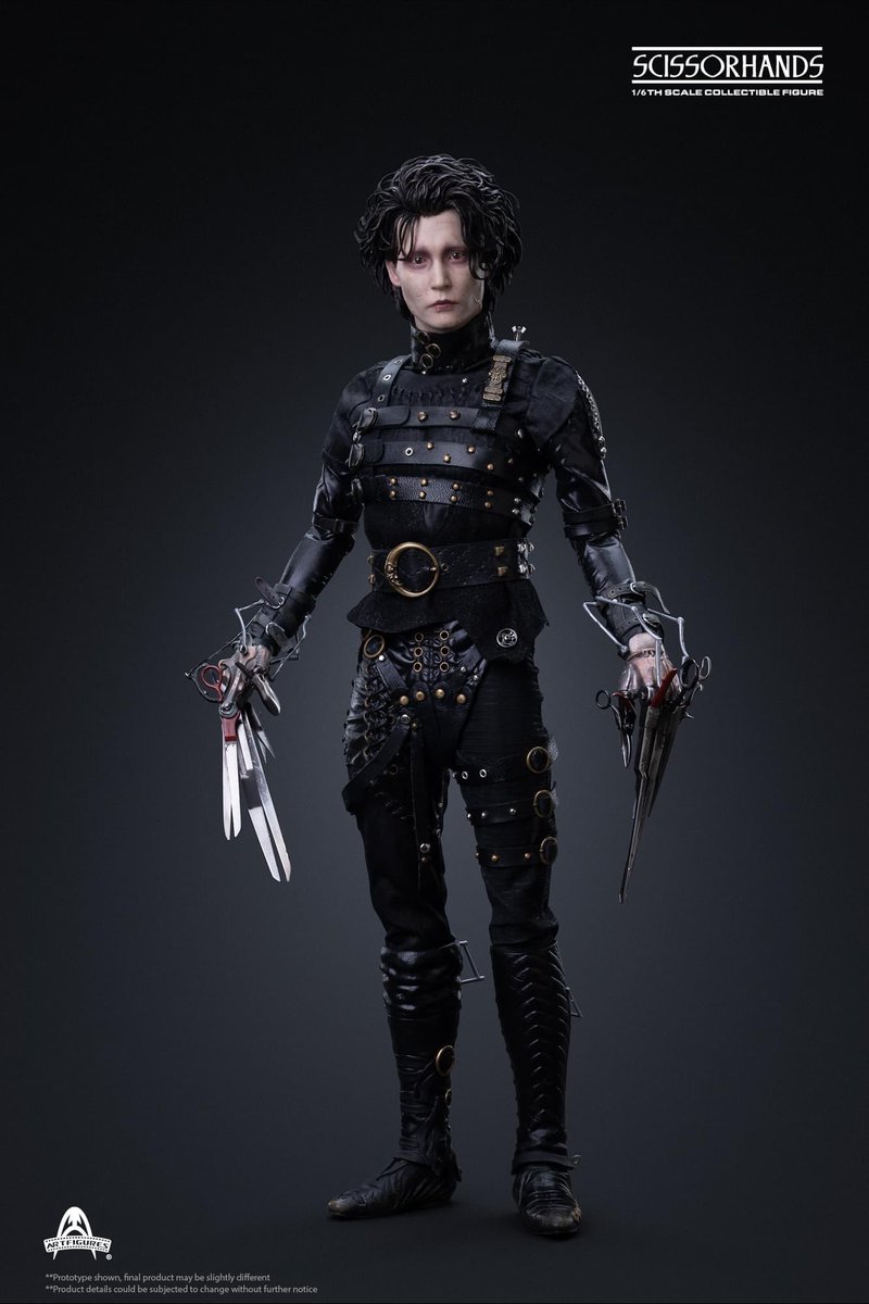 I__Love__Heroes's tweet photo. 1/6 Scale AF-029 
Scissorhands
#ArtFigures https://t.co/f8HNaeuClh