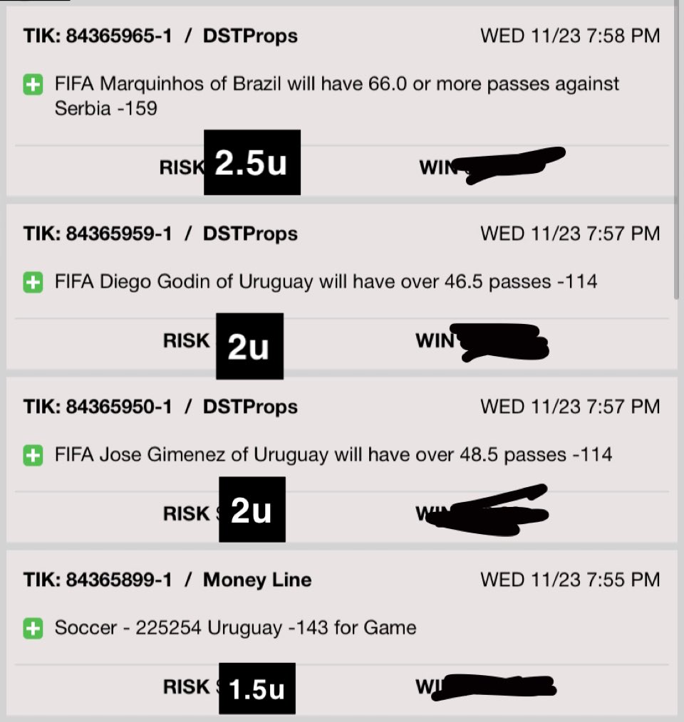 World Cup card for tomorrow, sorry it’s a little sloppy. Coming off a 4/5 day and looking to stay hot 🫡🔋