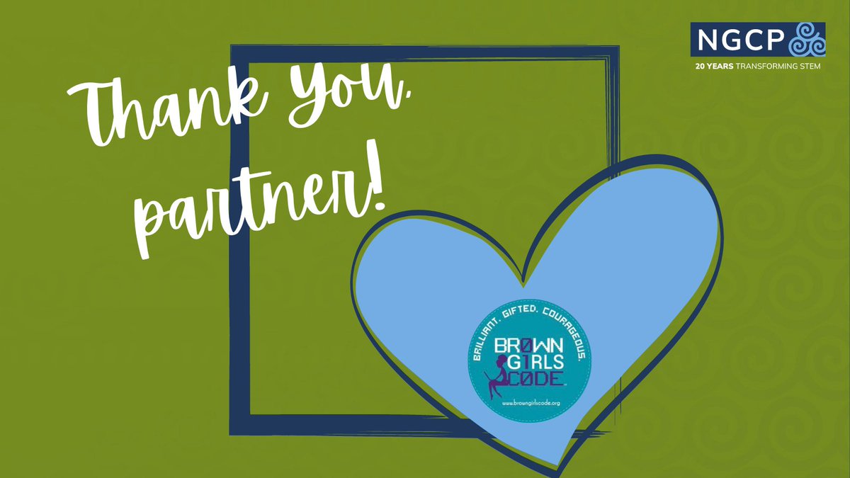 ngcproject's tweet image. Big shoutout to @BrownGirlsCode! Their programs equip underrepresented girls with the skills and training needed to pursue 21st Century career opportunities while building confidence, technical acumen, and sisterhood. #PartnerOfTheDay💫 
Learn more browngirlscode.org/mission