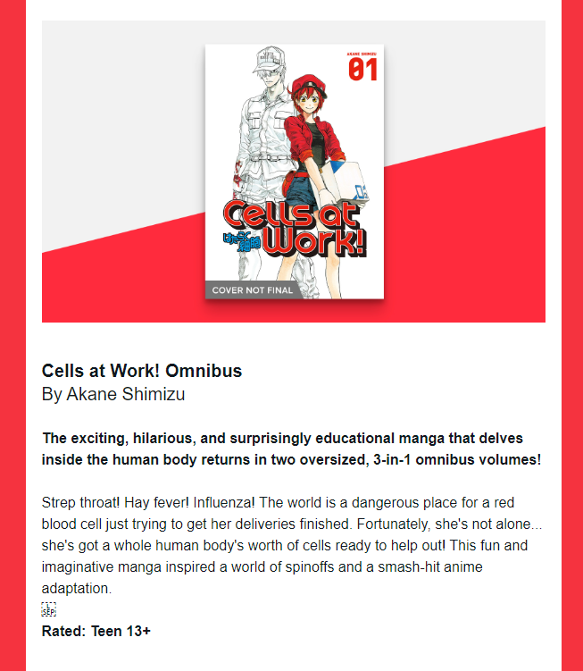 Cells At Work! Complete Manga Box Set! - (cells At Work! Manga Box