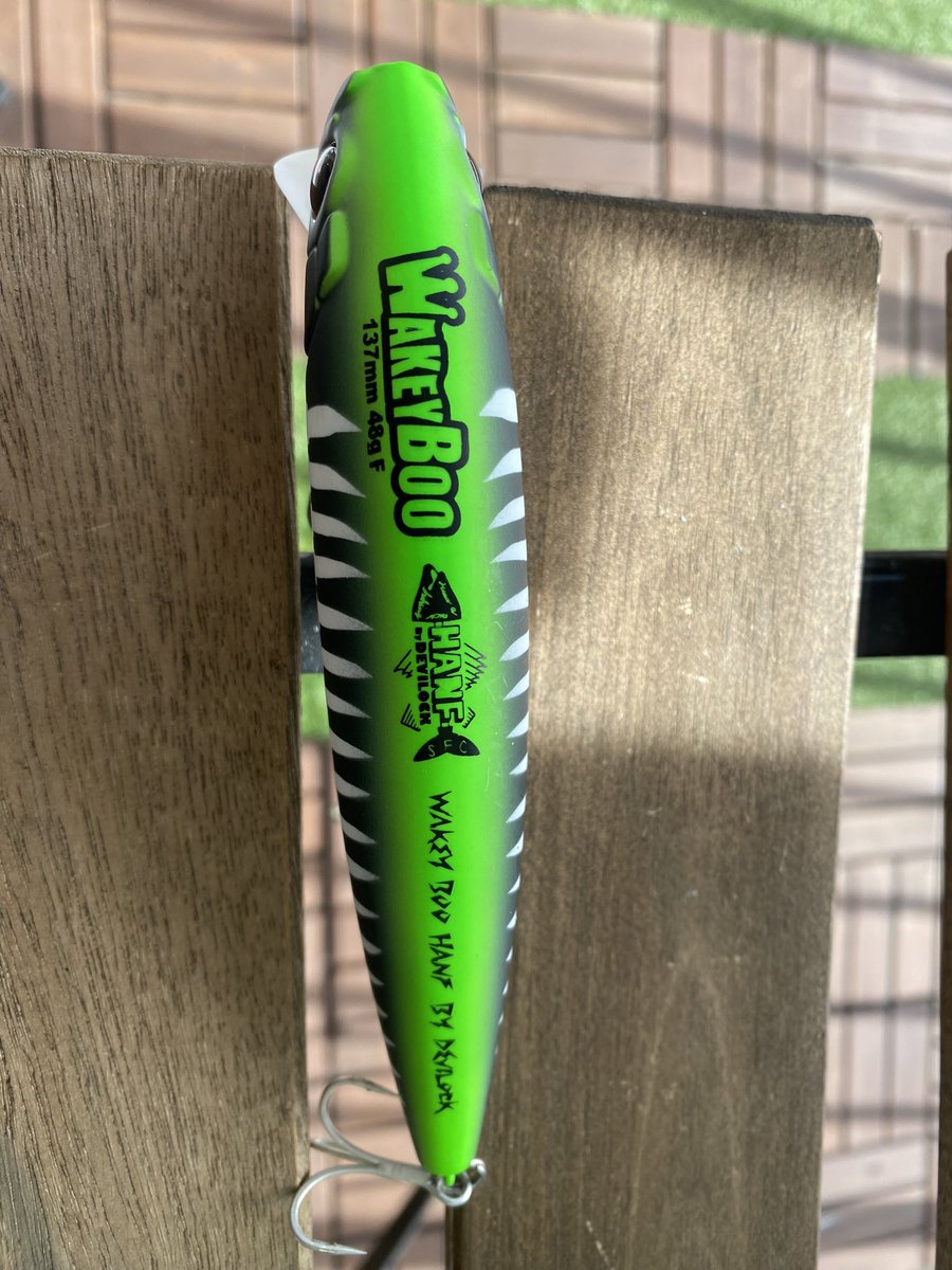 takeseabass's tweet photo. このカラーリングはヤバい🤤
パパ❣️確保ありがとうございました🙇🏻♂️💦
釣れなかったけどパパと久々竿振れて良かった✨✨
#HANFBYDEVILOCK
#LONGIN #TheMisfits
#ウェイキーブー137 https://t.co/MHaai7CmDS