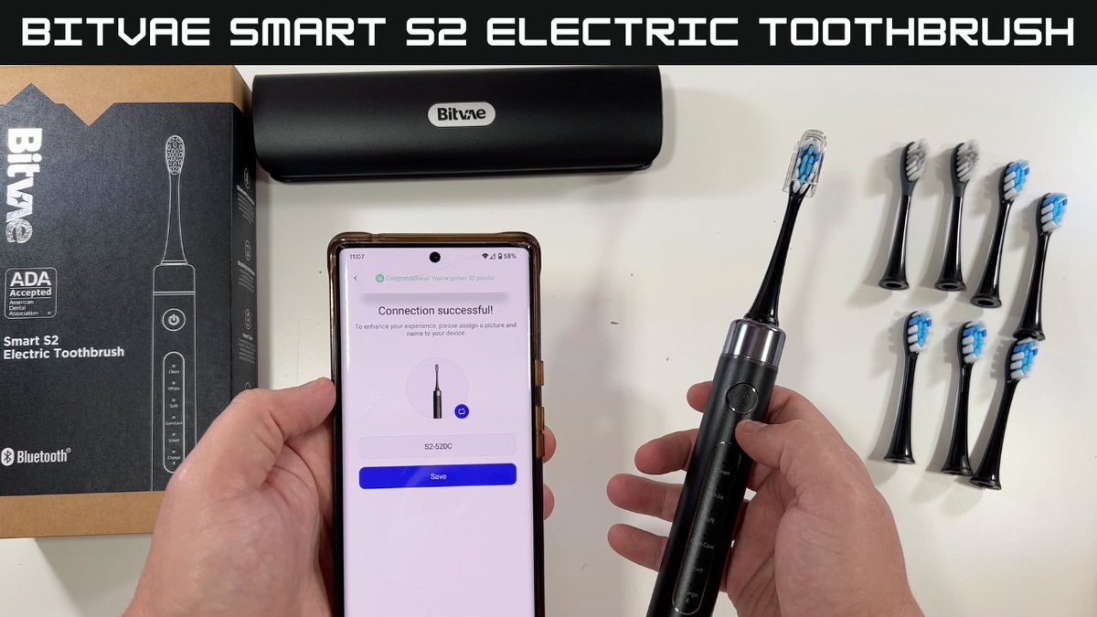 bigcvlogs's tweet image. Today we tested out the #Bitvae Smart S2 Toothbrush.
This is a #SmartToothbrush that helps you clean for 2 minutes and keeps logs of your brushing with the #Smartphone app.
Check it out on #YouTube now!
youtu.be/q_RmM0YXjFs 
#BitvaeSmartS2 #BitvaeSmartToothbrush #Dental