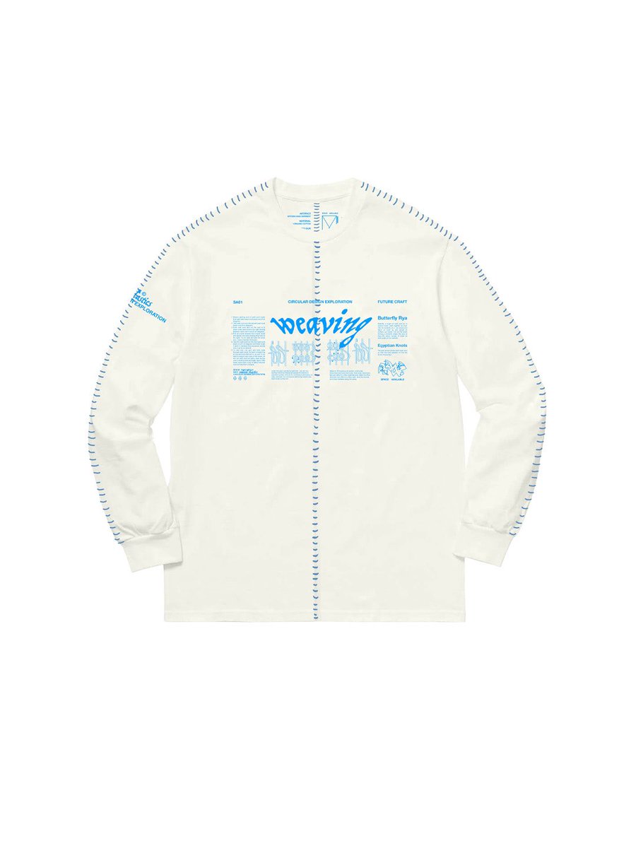 The Artisan Weaving Longsleeve ♻️

Features hand-stitched centre and shoulder seams. Coloured by hand using natural plant-based dyes on reworked organic cotton 

Link on our bio

#spaceavailable #radicalweaving #longsleeve #upcycledclothing #naturaldye