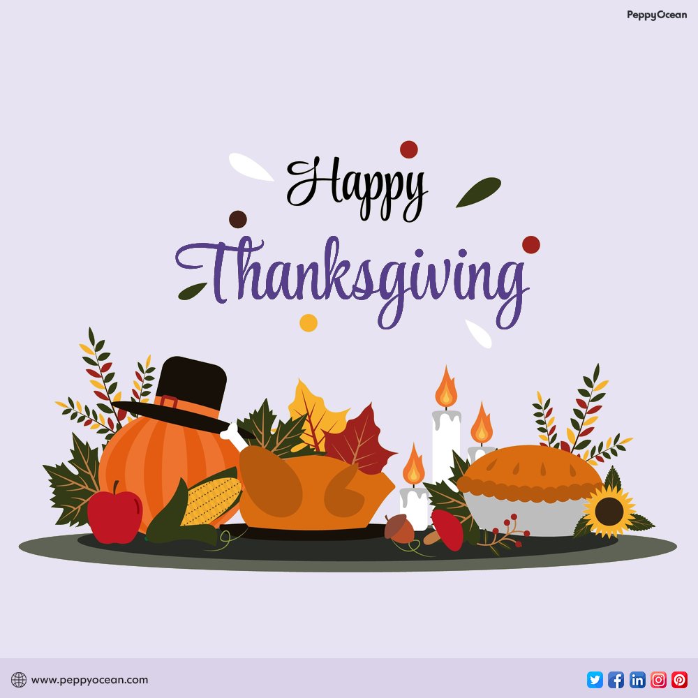 PeppyOcean's tweet photo. Wish you and your family a cozy holiday filled with good food &amp; gratitude from #PeppyOcean.

Happy #Thanksgiving week.

#HappyThanksgiving #HappyThanksgiving2022 https://t.co/uP1aGA5MJI