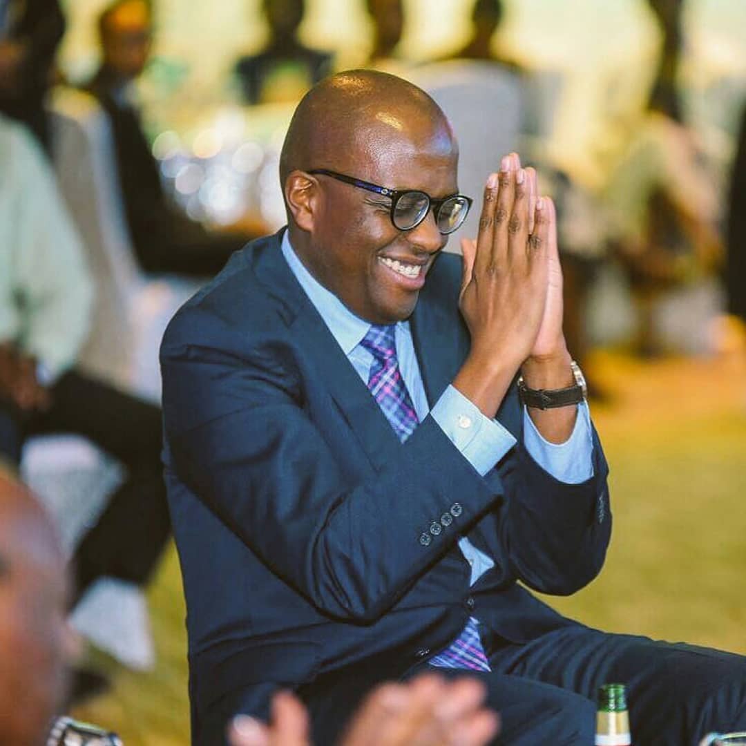 Classic105Kenya's tweet photo. . @ItsMainaKageni: Kwani huyu anaombanga Mungu mgani? 

Do you know anyone who is luckier than Polycarp Igathe? 
#MainaAndKingangi https://t.co/VjfJ7rBgcn