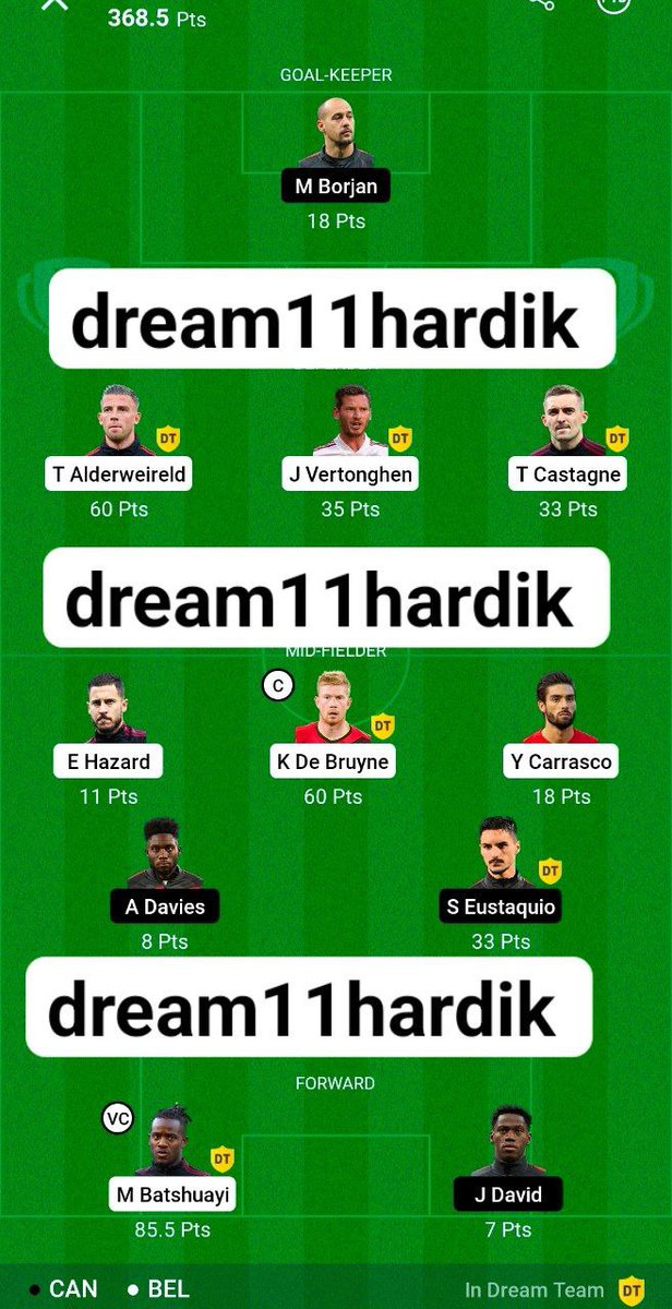 kingkohlibig18's tweet photo. Back to back all matches jackpot cleansweep ❤️😍🔥

Channel link 👉🏻 https://t.co/yCF5qRI7um

#Dream11 #dream11 #dream11team #FIFAWorldCup  #FantasyFootball #ViratKohli𓃵 #prokabaddi #FantasyBasketball #Cricket #WBBL #FantasyBaseball #ecst10 #eSports  #ChampionsLeague https://t.co/tqy1dciPJN