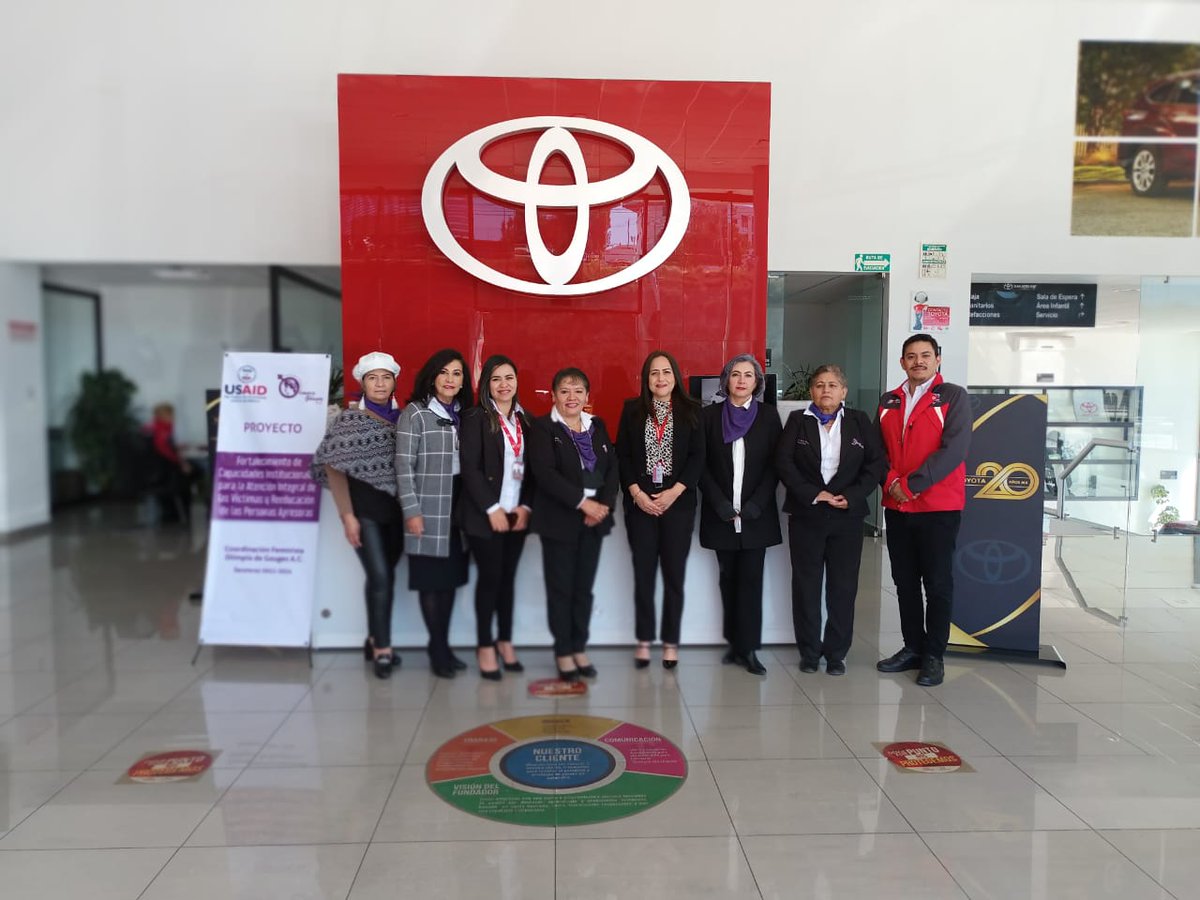 GougesAc's tweet image. Firma Convenio de colaboración entre la  Coordinación Feminista Olimpia de Gouges y Toyota Zacatecas, para la realización del proyecto denominado “Fortalecimiento de Capacidades Institucionales para la Atención Integral de las Víctimas y reeducación de las Personas Agresoras”.