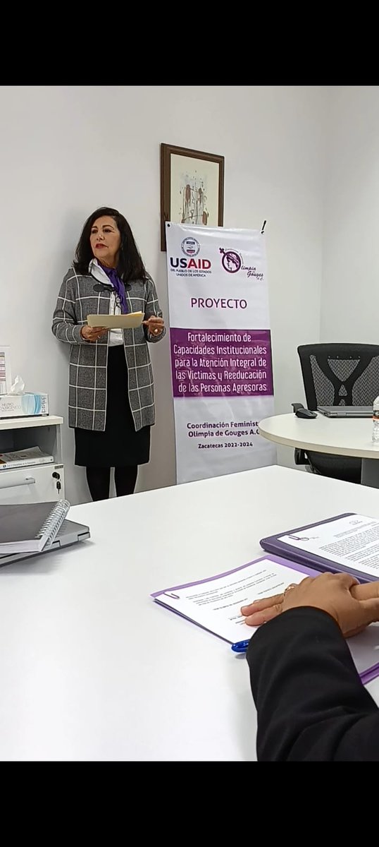 GougesAc's tweet image. Firma Convenio de colaboración entre la  Coordinación Feminista Olimpia de Gouges y Toyota Zacatecas, para la realización del proyecto denominado “Fortalecimiento de Capacidades Institucionales para la Atención Integral de las Víctimas y reeducación de las Personas Agresoras”.
