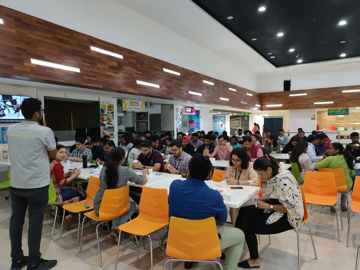 Thuvakkam's tweet photo. Thuvakkam is glad to conduct 'Catch the rain' session with EY volunteers at Bangalore through Goodera
75+ volunteers were actively engaged.
Looking forward to creating more impact through our active volunteers!
#Thuvakkam #Goodera #NGO #Volunteer #EY #environment #Education https://t.co/HE4WyEvfAc