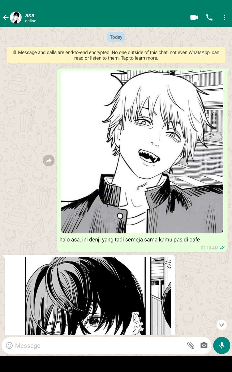 feynotie's tweet photo. #yoshiden – one tweet au

"nice try" https://t.co/mpmAbo2flx
