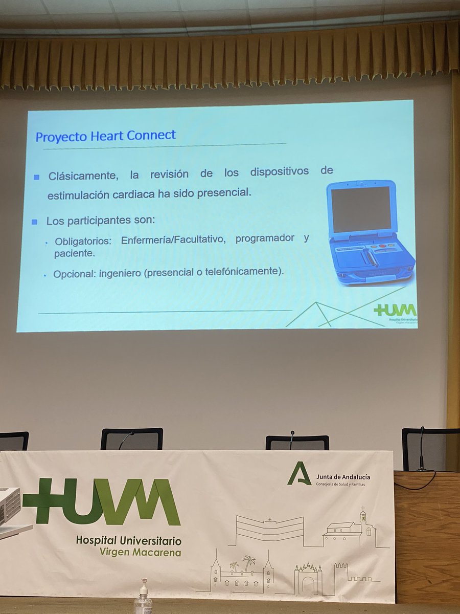 Cardiología HUVM (@cardiologiahuvm) on Twitter photo Participación de nuestra UGC <a href="/CardiologiaHUVM/">Cardiología HUVM</a> en los seminarios de Investigación e innovación del <a href="/HUVMacarena/">Hospital Virgen Macarena</a> .
Implementación de las tecnologías de acceso remoto en la Unidad de Arritmias. Participación de nuestra UGC <a href="/CardiologiaHUVM/">Cardiología HUVM</a> en los seminarios de Investigación e innovación del <a href="/HUVMacarena/">Hospital Virgen Macarena</a> .
Implementación de las tecnologías de acceso remoto en la Unidad de Arritmias.