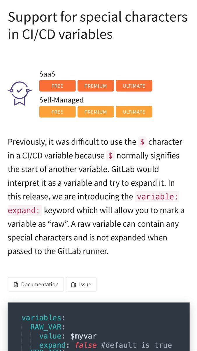 Gitlab 15.6 has dropped.  This feature alone is a life saver for me. Full release notes --> about.gitlab.com/releases/2022/…