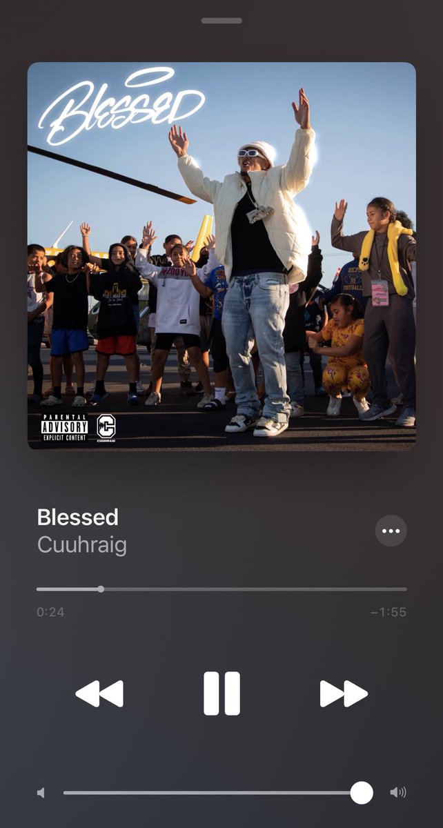 HAPPY THANKSGIVING 🦃 

“BLESSED” OUT NOW ON ALL PLATFORMS 🔥