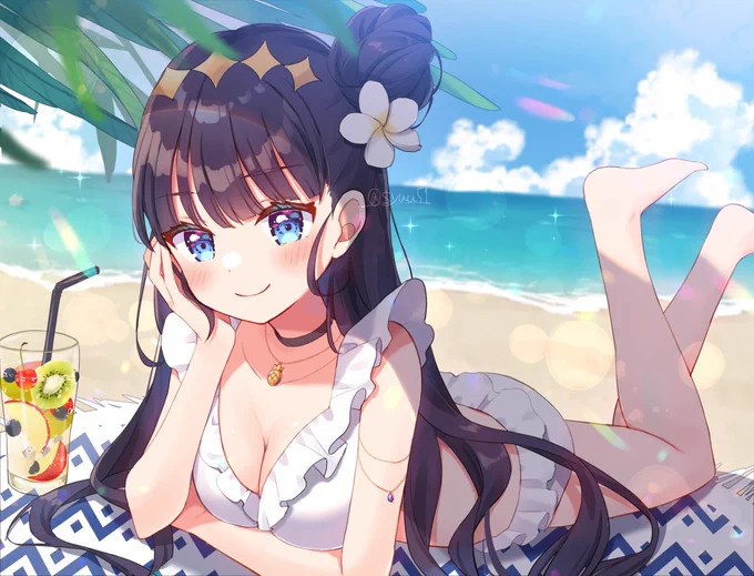 お誕生日おめでとう〜!!(過去絵)#菓彩あまね生誕祭2022 