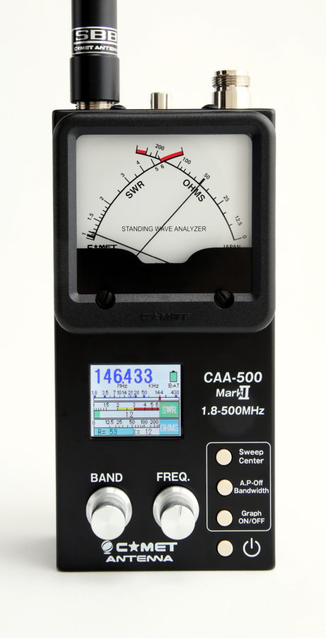 QRZnow's tweet photo. Comet CAA-500 MK2 Antenna Analyzer Preview https://t.co/TNqmVfZsdD https://t.co/3cqiLn6Qg4