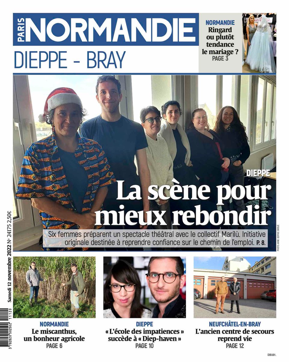 nosimpatiences's tweet photo. L'école des Impatiences en Une de @paris_normandie Un très bel article par Anne-Sophie Groué Ruaudel @Anneso_de_PN https://t.co/mR4nY0l8Hm