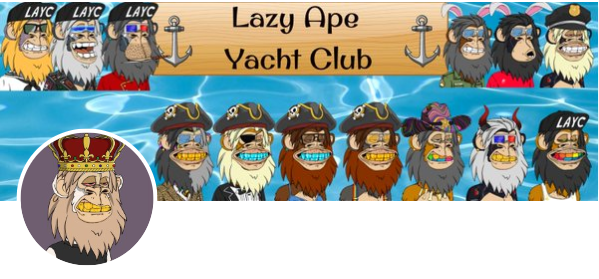 b3krobb's tweet photo. Guess what time it is Boiz & Gurlz, time for another updated Twitter banner, whoo hoo !
My Family is growing & I'm running out of roomπ±
@LazyApeYC #LAYC #LACYHats #ProudtoDeath #NFTs #NFT #NFTCommunity #LAYCpirates #BoneNaked #LAYCgrillz #LAYCbunny #LAYCPD #LAYCNakedApes https://t.co/GIJ1qRrm5P