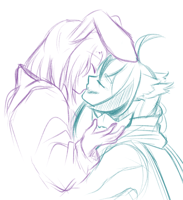 horaneoEN's tweet photo. mwah❤️💜
#VTuberProm #LuniceArt #SketcHora https://t.co/4t0HNL5nMW