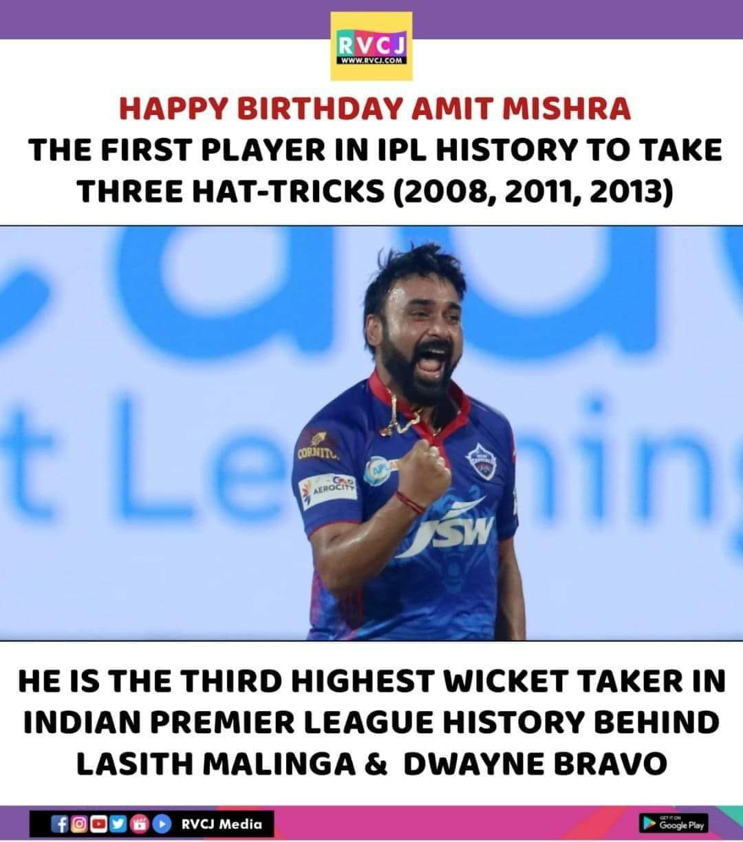 Happy Birthday Amit Mishra! 