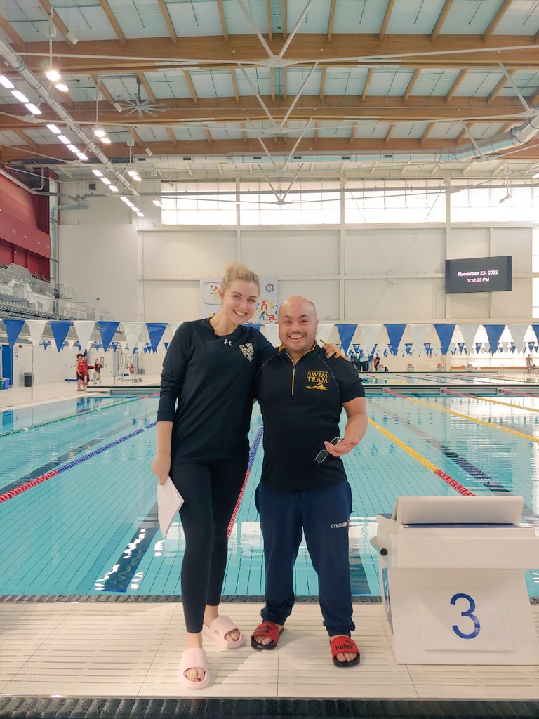 My role as one of the YRAA swim Convenors is enjoyable when you get to work with colleagues and coaches who strive for student success and are thankful for those opportunities. It was great seeing @ms_edeluca and her <a href="/SJDBrebeufCHS/">St Jean Brebeuf CHS✝️</a> team. See you at YRAA Champ Meet on Dec 14th!